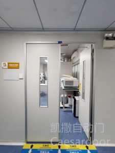 【案例精选】广州市某医院实验室改造自动平开门案例