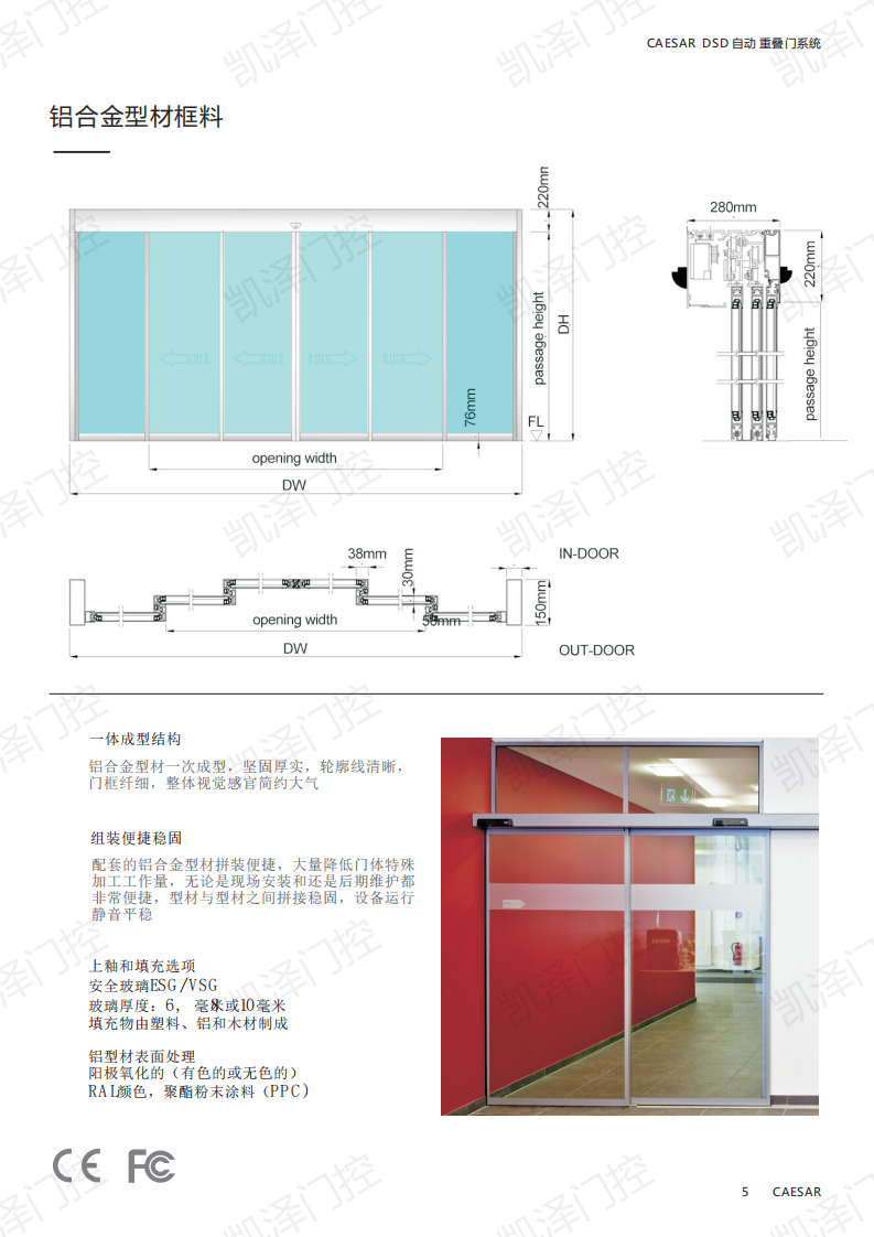 DSD套叠门机组