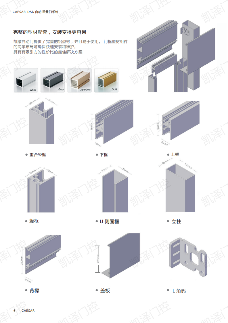 DSD套叠门机组