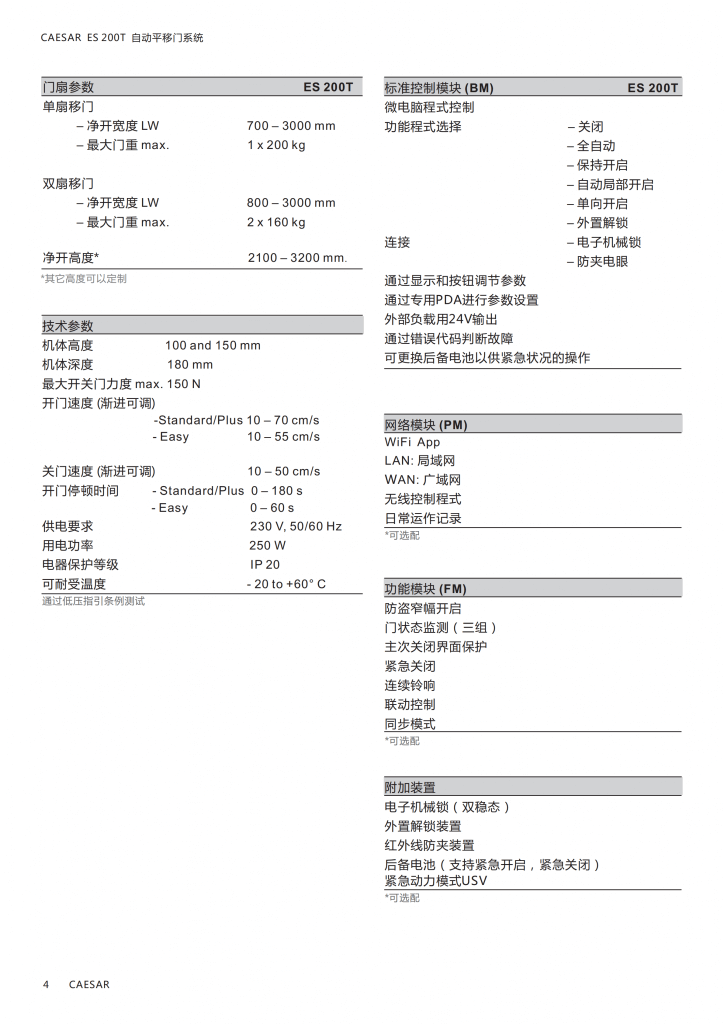 ES200T机组