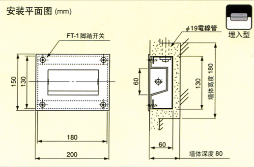 FT-1脚踏开关